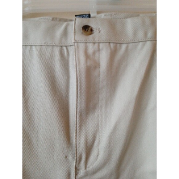 NWT MENS VanHusen W42/L29 Classic Fit-Wrinkle Free-Dress Pants "Stone" Light Tan - Picture 6 of 16